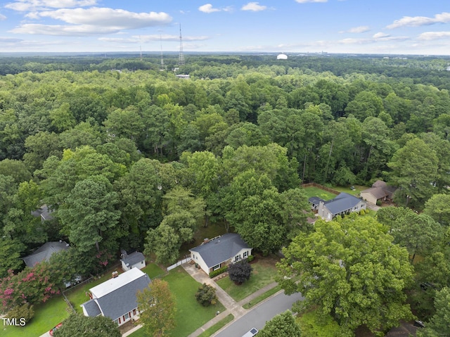 603 E Park St, Cary, NC 27511 - aerial view of a forest