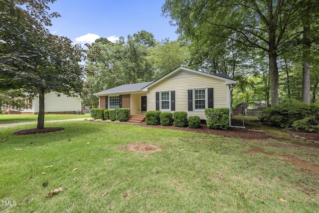 603 E Park St, Cary, NC 27511 - single story home featuring a front lawn