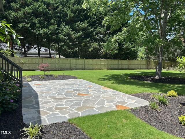 14020 Durant Rd, Raleigh, NC 27614 - view of yard featuring a patio
