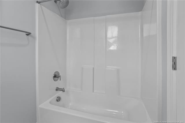 bathroom featuring bathing tub / shower combination