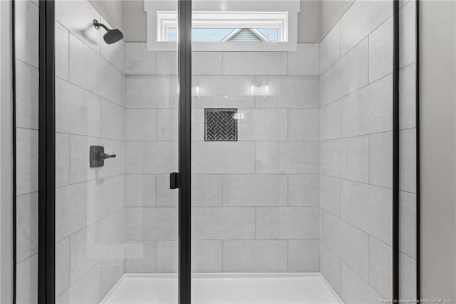 full bath with a stall shower