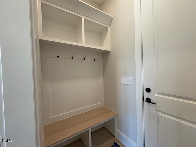 view of mudroom