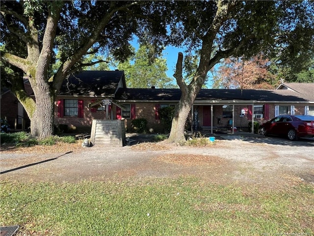 view of ranch-style house