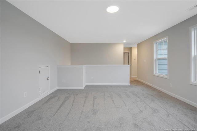  - empty room featuring carpet and recessed lighting