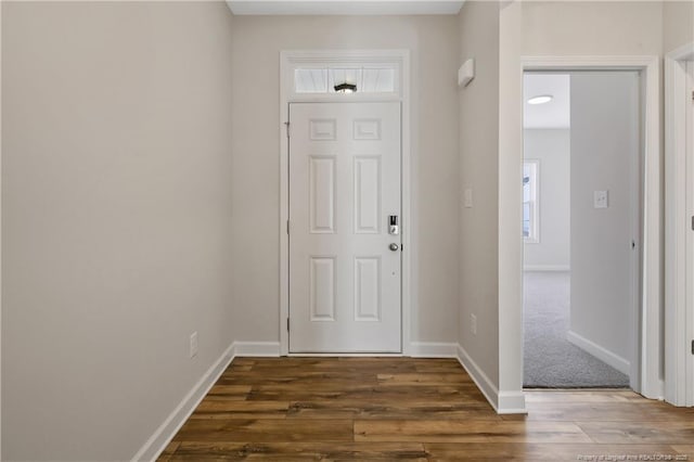 5411 Seedling Rd, Fayetteville, NC 28311 - foyer with wood finished floors and baseboards