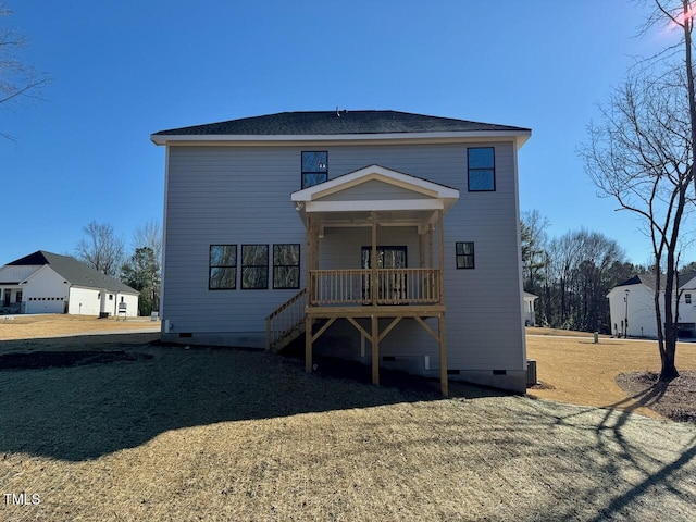 view of rear view of house