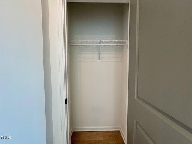 view of closet