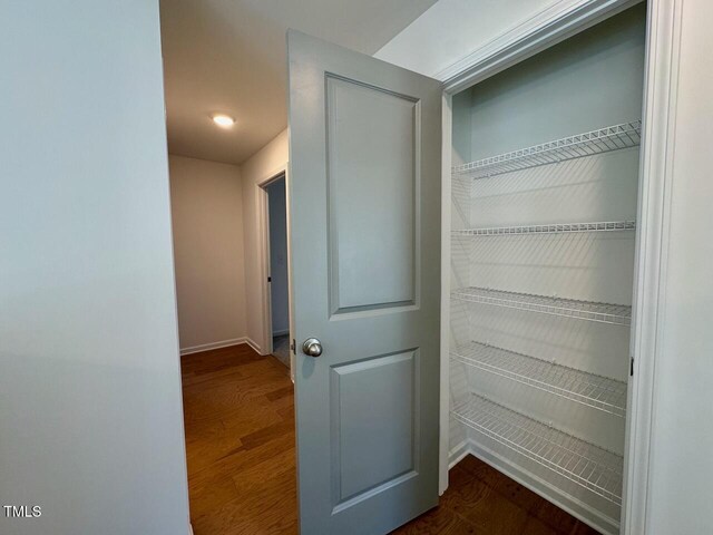 view of closet