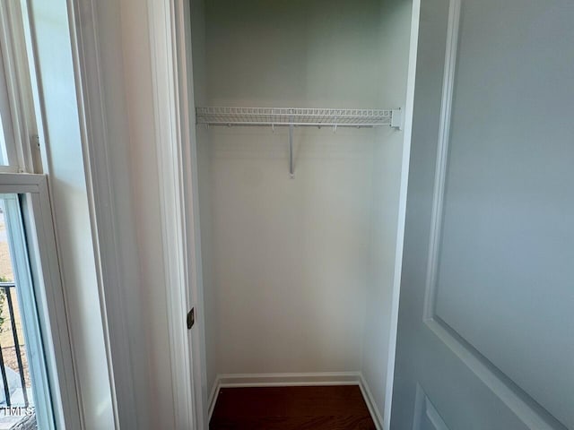 view of closet