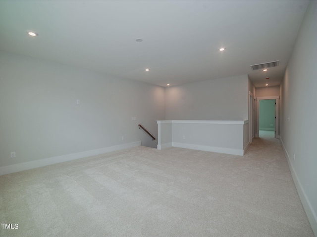 16 Autumn Breeze Ct, Angier, NC 27501 - empty room with light carpet, recessed lighting, and baseboards