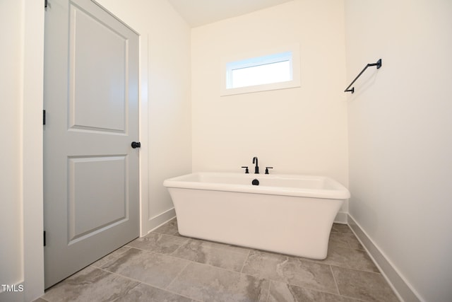 bathroom with a bathtub