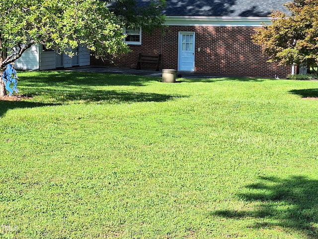 1917 New Hill Olive Chapel Rd, New Hill, NC 27562 - view of grassy yard