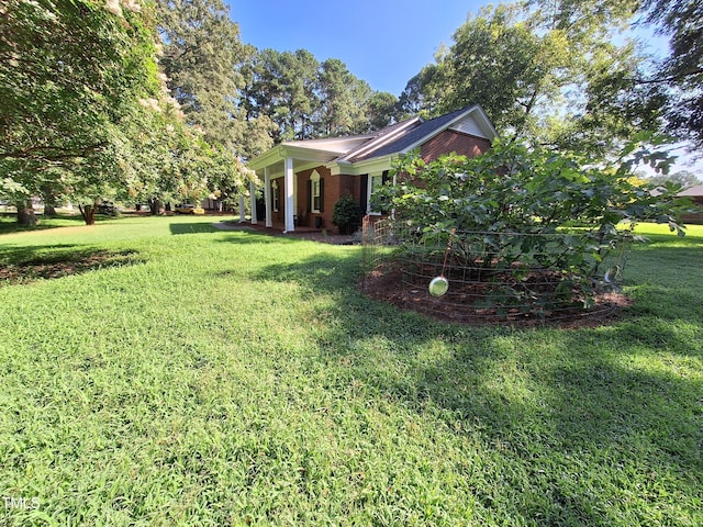 1917 New Hill Olive Chapel Rd, New Hill, NC 27562 - view of green lawn