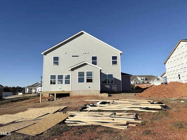 view of back of house