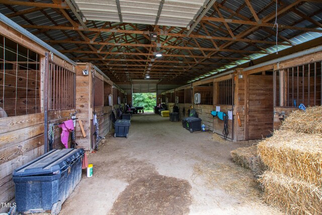 view of stable