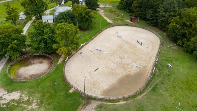 bird's eye view