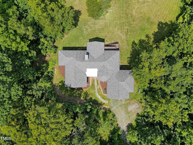 3240 Hillcastle Trl, Chapel Hill, NC 27516 - view from above of property