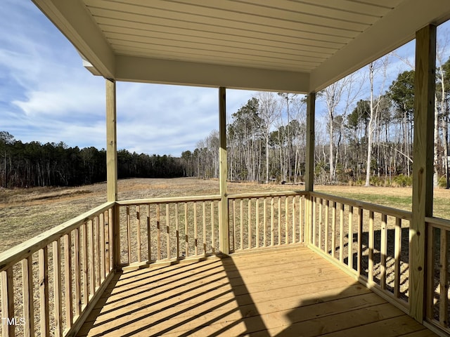 view of deck