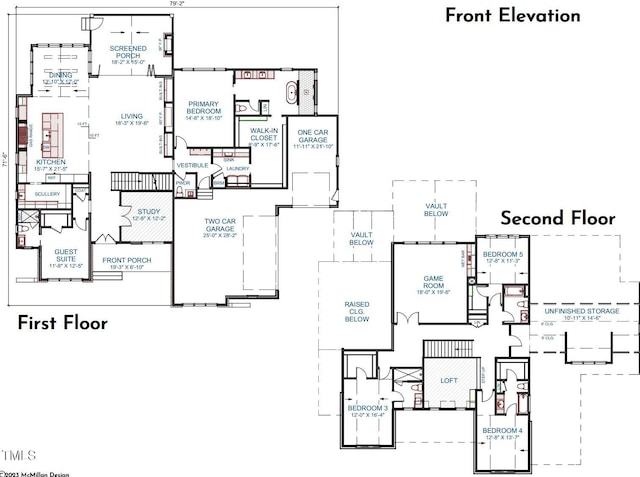 7208 Tanbark Way, Raleigh, NC 27615 - plan