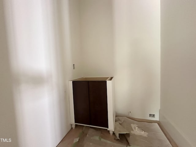 view of laundry area