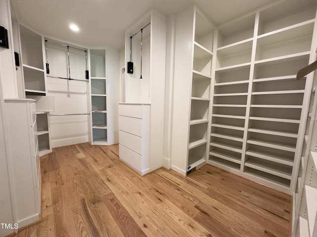 7208 Tanbark Way, Raleigh, NC 27615 - spacious closet with light wood-style floors