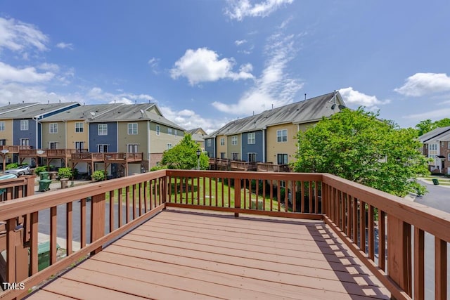 view of deck