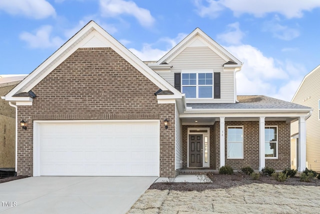 view of front of home featuring a porch