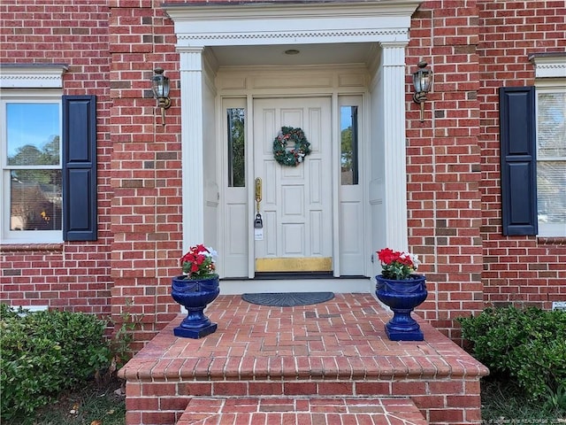 view of property entrance