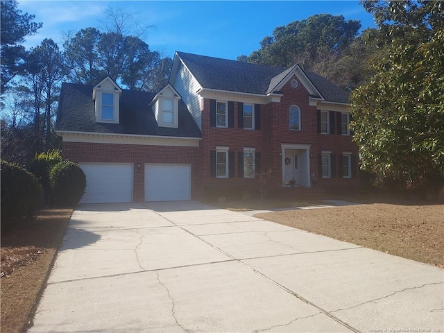 view of colonial inspired home