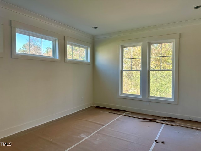 view of empty room