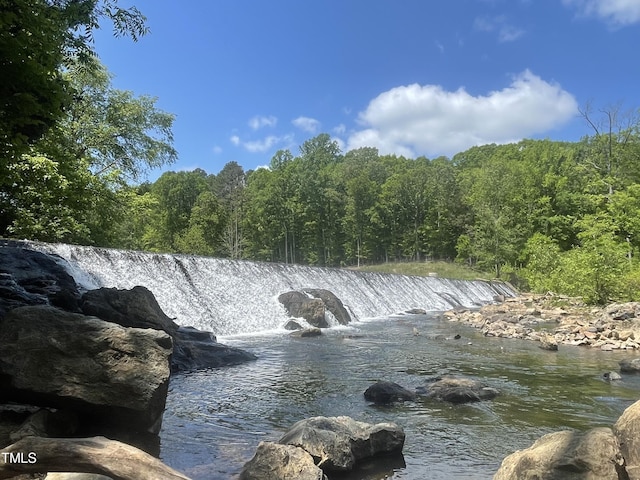 view of water feature