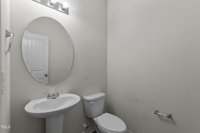 bathroom with toilet