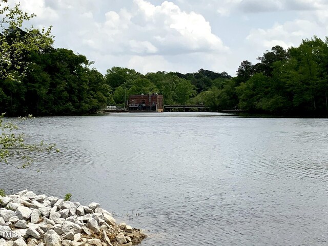 view of water feature