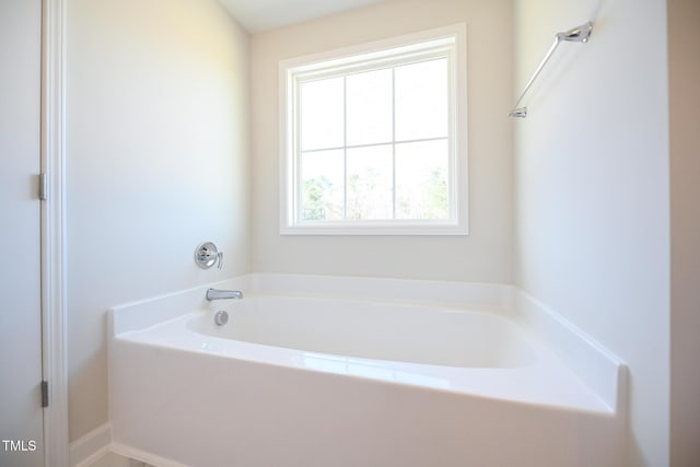 bathroom featuring a bathtub