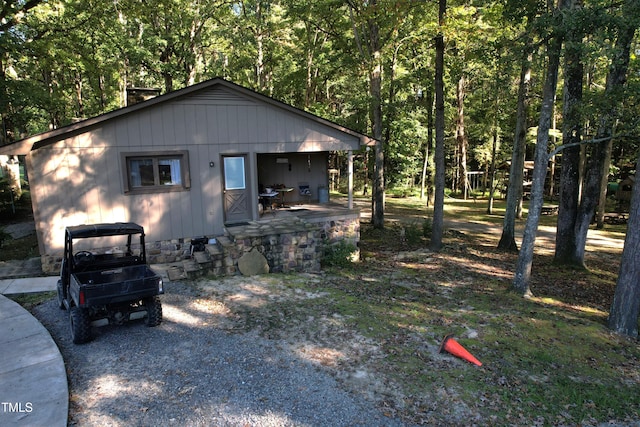 view of front of house