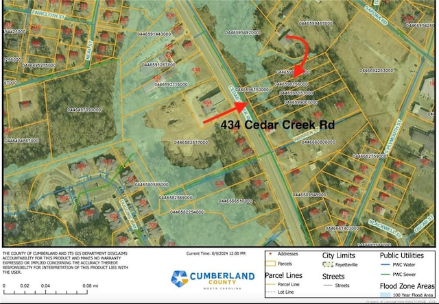 343 Cedar Creek Rd, Fayetteville NC, 28312 land for sale