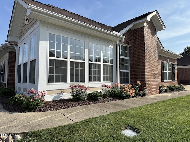 4712 Fox Fern Ln, Raleigh, NC 27604 - view of side of home with brick siding