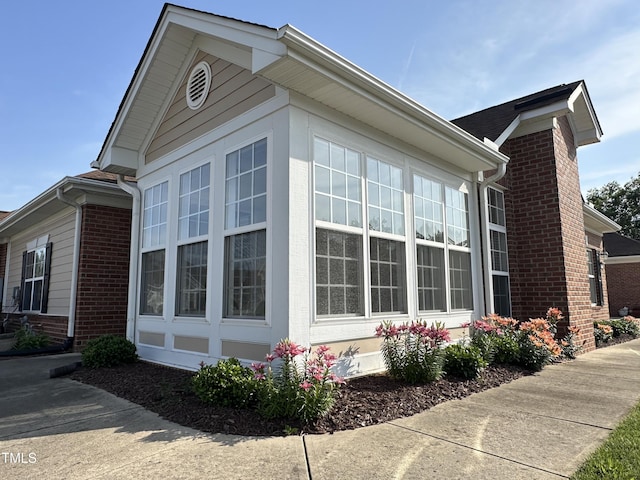 4712 Fox Fern Ln, Raleigh, NC 27604 - view of home's exterior featuring brick siding