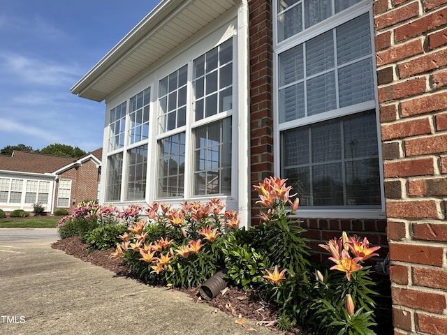 4712 Fox Fern Ln, Raleigh, NC 27604 - view of side of property with brick siding