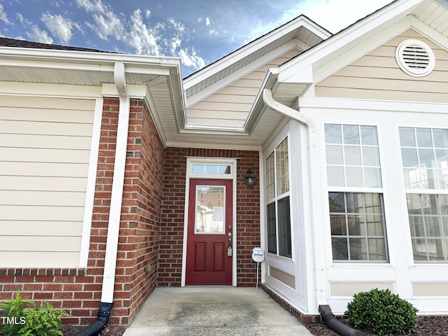 4712 Fox Fern Ln, Raleigh, NC 27604 - property entrance featuring brick siding