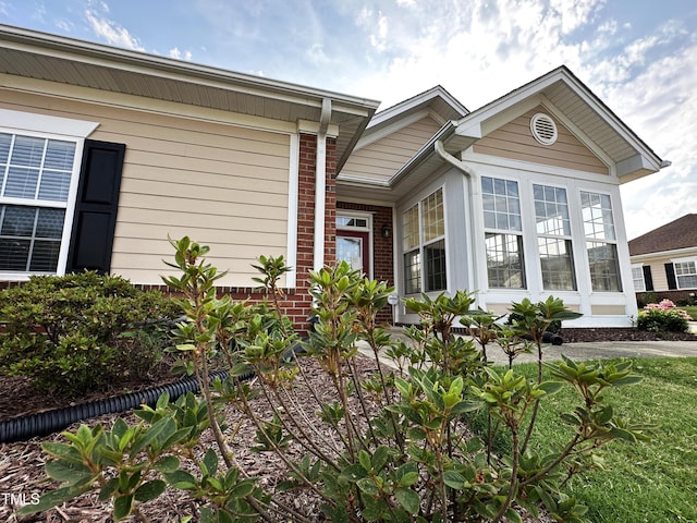 4712 Fox Fern Ln, Raleigh, NC 27604 - view of front of home with brick siding