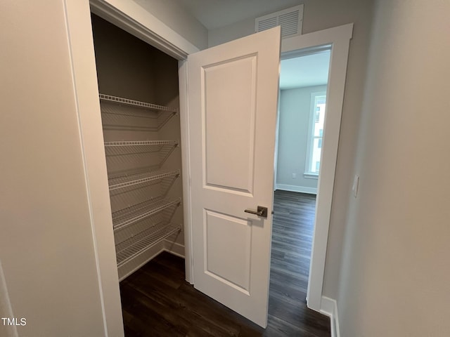 view of closet