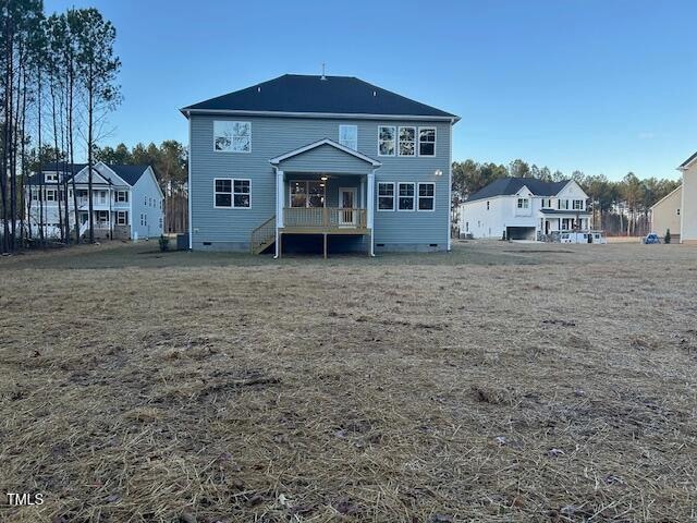 view of rear view of house