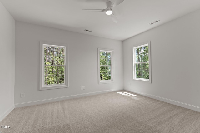 100 N Ridge View Way, Franklinton, NC 27525 - unfurnished room with carpet, a ceiling fan, and baseboards