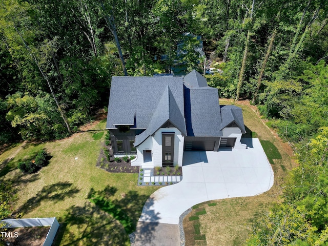 bird's eye view
