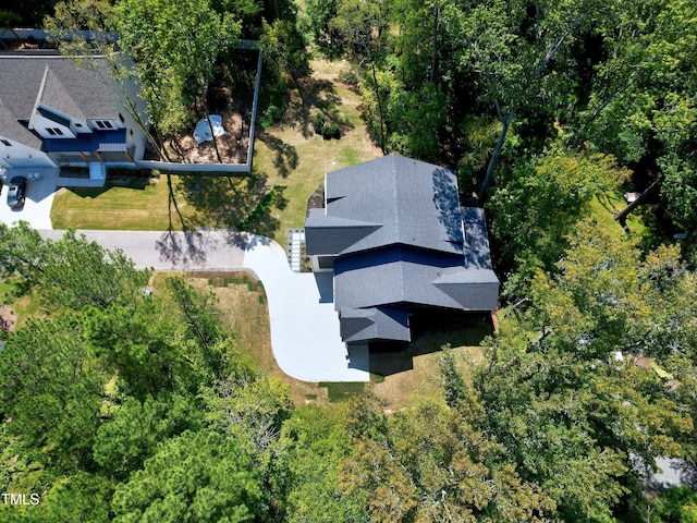 aerial view