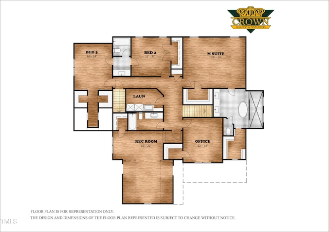 600 Darian Woods Dr, Holly Springs, NC 27540 - view of room layout