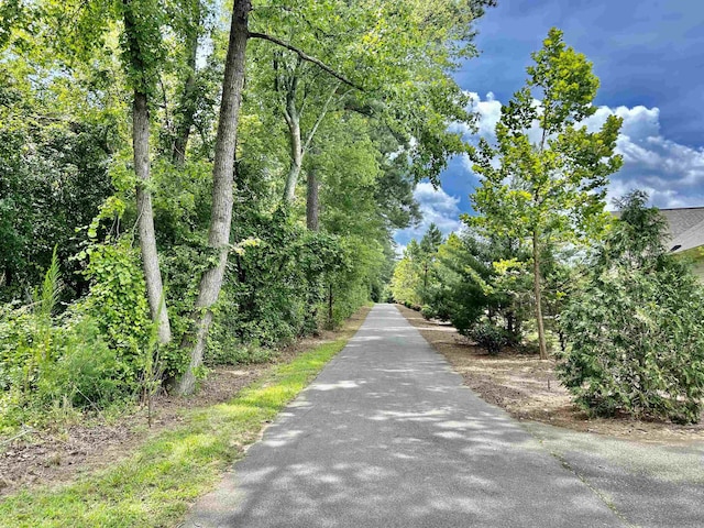 view of road