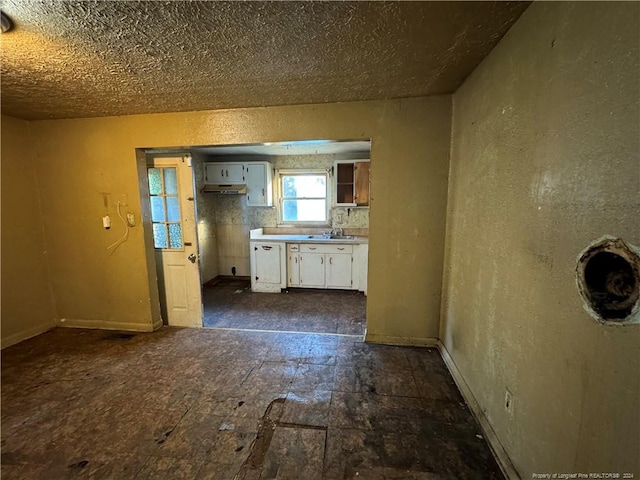 interior space with sink