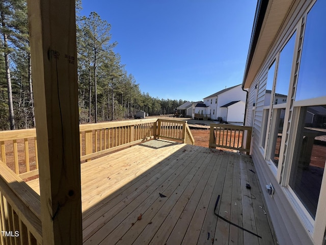 view of deck